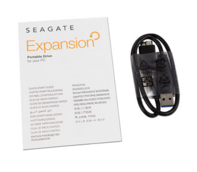 Disco Duro Externo Expansion, Capacidad 4TB (4,000GB), Interfaz USB 3.0, Color Negro, SEAGATE STEA4000400