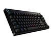 Teclado Gamer, G Pro RGB, Alámbrico (USB),  Switch GX Blue, Longitud del Cable 1.8 Metros, Ingles, LOGITECH 920-009388