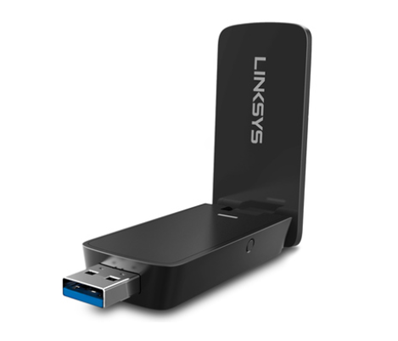 Adaptador USB - WiFi, Doble Banda (Hasta 866 Mbps), Color Negro, TP-LINK LINKSYS WUSB6400M