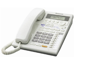 Teléfono Alámbrico C/ Identificador de Llamadas, Altavoz, 2 Líneas Telefónicas, Color Blanco, PANASONIC KX-TS3282W