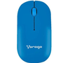 Ratón (Mouse) Óptico, Inalámbrico (USB), Hasta 1000 DPI, Color Azul, VORAGO MO-205-BL