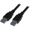 Cable de Datos USB 3.0 A a A Macho a Macho, Longitud 3m, Color Negro, STARTECH USB3SAA3MBK