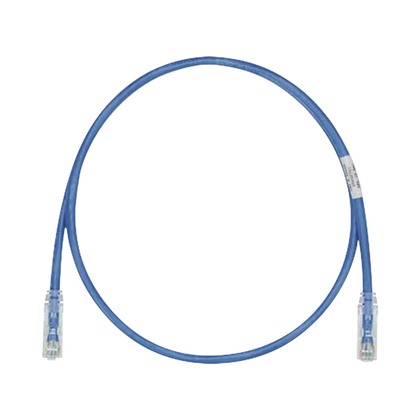 Cable de Parcheo UTP Categoría 6, TX6, 24 AWG, CM / LSZH, 25 ft, , Color Azul, PANDUIT UTPSP25BUY