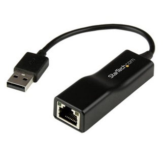 Adaptador USB - Ethernet, 10/100 Mbps, Color Negro, STARTECH USB2100