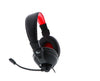Audífonos con Micrófono Gamer, Modelo VORACIS, Alámbrico (3.5mm), Sonido Estéreo, Color Negro, XTECH XTH-500