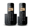 Teléfono Inalámbrico DECT C/ Identificador de Llamadas, C/Auricular Adicional, Pantalla de 1.8", Color Negro, PANASONIC KX-TGB112MEB