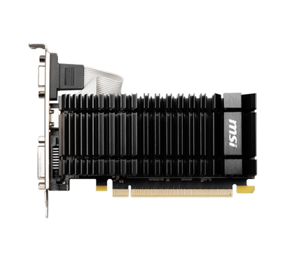 Tarjeta de Video NVIDIA GeForce GT 730, 2GB GDDR3, DVI-D*1 / HDMI*1 / VGA*1, PCI Express 2.0, MSI 730K-2GD3H/LPV1