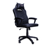 Silla Gamer Chaser, Reposa Brazos, Soporte Cervical y Lumbar, Color Negro, Max. 110 Kg, CHASER CH-FIREFIBER