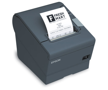 Impresora de Tickets / Recibos Térmica (Miniprinter) TM-T88V-084, Interfaz USB / Serial, 80mm, Color Negro, (sin cables), EPSON C31CA85084