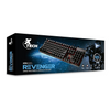 Teclado Gamer Revenger, Iluminación LED. Color Negro, USB, Multimedia, XTECH XTK-520S