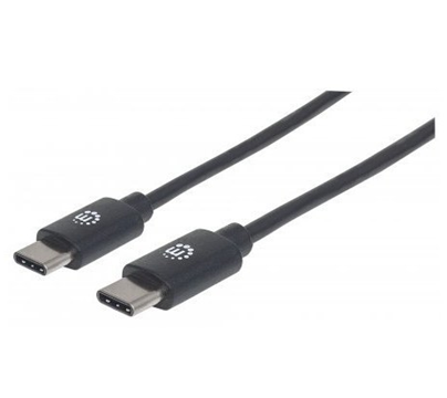 Cable de Datos USB-C - USB-C (M-M), Longitud 3.0 Metros, MANHATTAN 354882