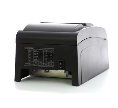 Impresora de Tickets (Mini Printer) Modelo ANJET76, Tipo de Impresión Matriz de Puntos, Alámbrica, USB, Color Negro, Cortador Manual, QIAN QIMP761701