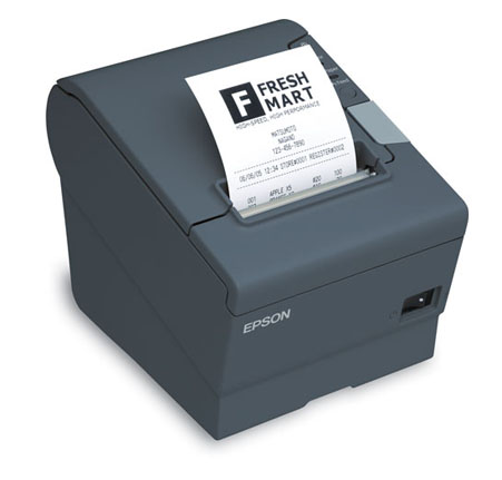 Impresora de Recibos / Tickets (Miniprinter) Térmica, TM-T88V-834, 80mm, Interfaz Paralela, USB, Color Negro, Inlcuye Fuente de Poder, Cortador Automático, EPSON C31CA85834