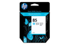 Cartucho de Tinta Original 85, Color Cian Claro, Contenido Neto 69 Mililitros, HP C9428A