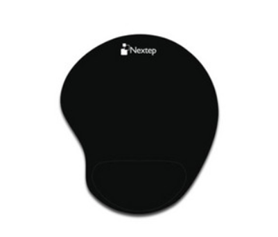 Tapete Mouse Pad con Reposa Muñecas de Gel, Color Negro, Ergonómico, NEXTEP NE-418C