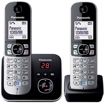 Teléfono Inalámbrico DECT C/ Identificador de Llamadas, C/ 1 Auricular Adicional, Pantalla de 1.8