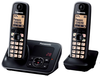 Teléfono Inalámbrico DECT C/ Identificador de Llamadas, Contestadora Digital, Color Negro, PANASONIC KX-TG4132MEB