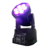 Lámpara LED (Cabeza Móvil) DMX, RGBW, Potencia 115W, Color Negro, SCHALTER S-MOB014