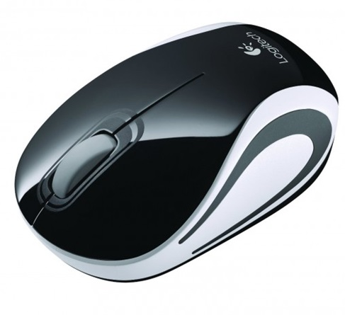 Ratón (Mouse) Óptico Modelo M187, Inlámbrico (USB), Hasta 1000 DPI, Color Negro, Tamaño Mini, LOGITECH 910-005459