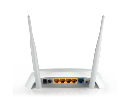 Router Inalámbrico N 3G / 4G LTE, Velocidad de Transmisión de hasta 300 Mbps, 1 Puerto USB 2.0, 1 Puerto WAN, 4 Puertos LAN 10/100, 2 Antenas 5dBi, TP-LINK TL-MR3420