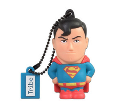 Unidad de Memoria Flash USB 2.0 Tribe DC Superman de 8 GB, MANHATTAN FD033401