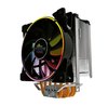 Disipador de Calor P/ CPU YEYIAN Modelo Storm 1200, Ventilador RGB 120mm, 1000 - 1800 RPM, Negro, QIAN AC1200